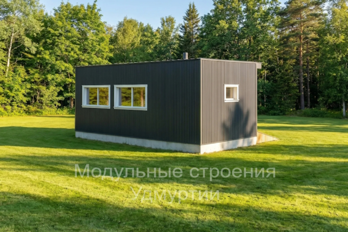 Модульный дом Д-64 каркасный